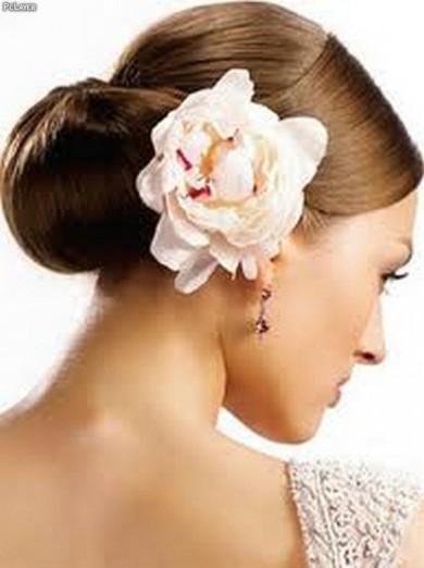 Penteado preso para noivas