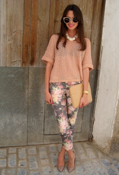 calça-floral-