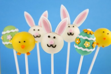 Easter cake pops