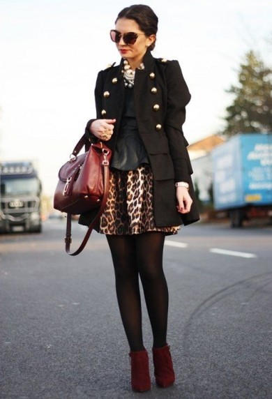 animal-print-skirt
